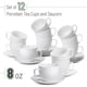 thumbnail image 2 of Juego de tazas de café Brew To A Tea 240 ml, 12 piezas, blanco, 2 of 8