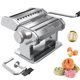 thumbnail image 1 of Máquina de pasta Shule 21 cm de acero inoxidable, 7 ajustes, 1 of 7