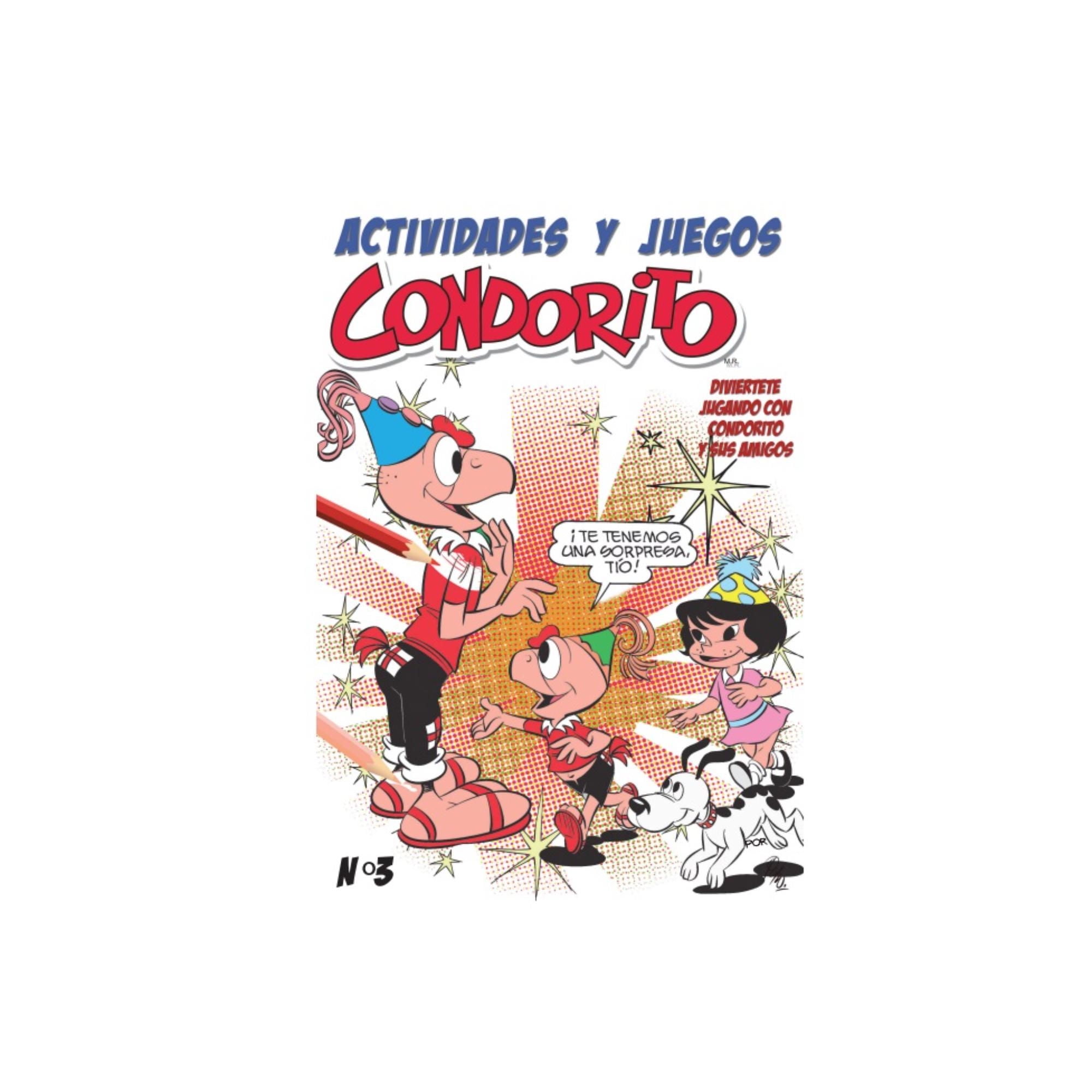 Libro Actividades 3 Condorito, Diviertete Con Condorito