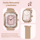 thumbnail image 4 of Reloj Inteligente Mujer Smartwatch Smart Watch Android Ios Dorado Mesh Dorado Dorado, 4 of 10