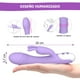 thumbnail image 2 of Vibrador Rabbit Doble Con Estimulación De Clítoris, 2 of 5