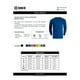 thumbnail image 3 of Polera Dry Fit Manga Larga Morado Talla M, 3 of 3