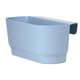 thumbnail image 3 of Maceta Colgante Moderna Con Barandilla Para Plantas De Exterior De Estilo Rústico, 39,5 X 18 Cm, Color Azul, 3 of 3
