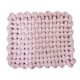 thumbnail image 5 of Manta De Hilo De Punto Hecha A Mano Gruesa Suave Para Salón Sofá Rosa, 5 of 5