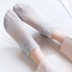 thumbnail image 5 of Calcetines tobilleros de encaje para mujer - 5 pares de calcetines con volantes - Calcetines tobilleros de rejilla para mujer, 5 of 7