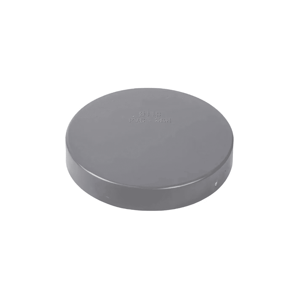 Genérico - Tapa Pvc Sanitario Gris 40mm Un