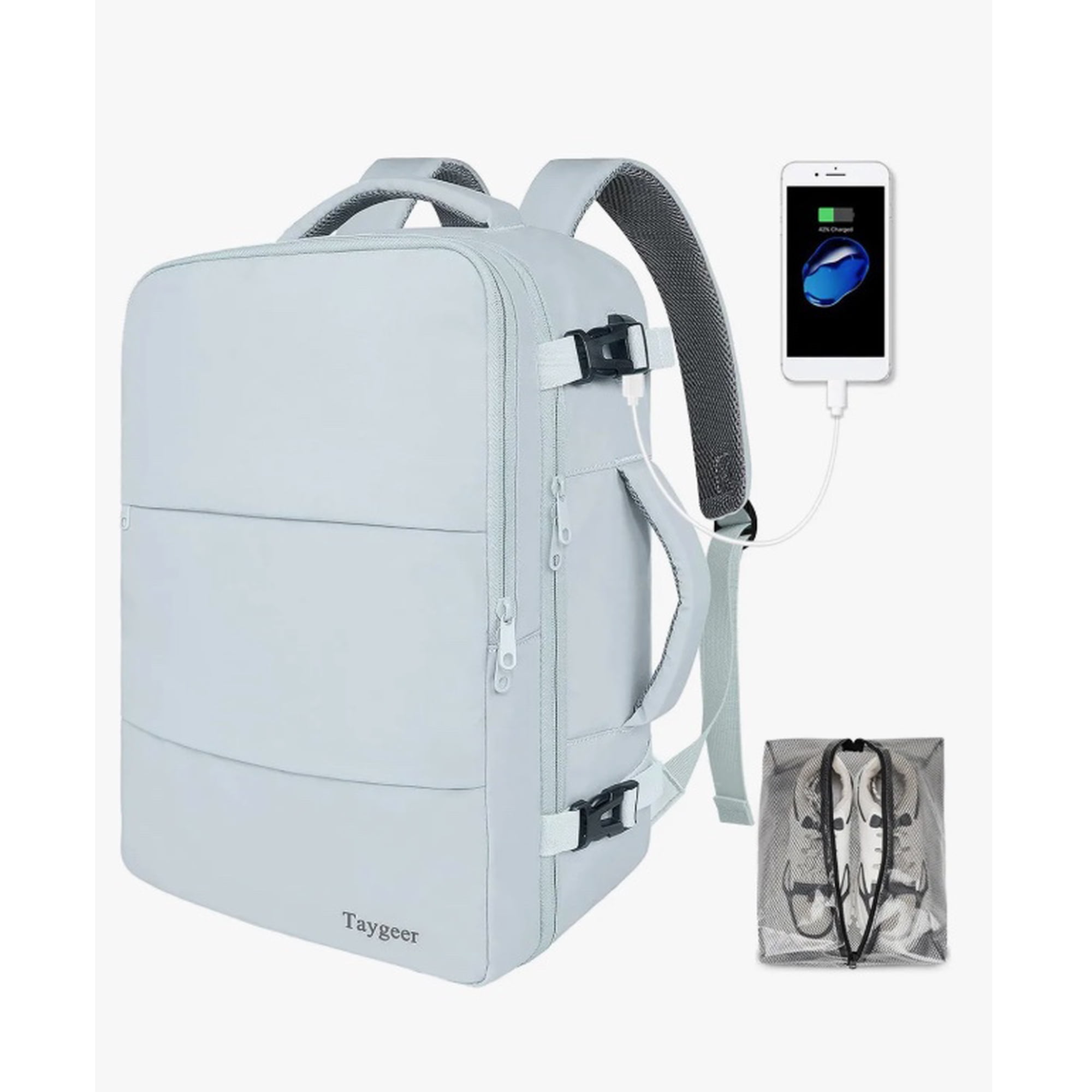 Riqui - Mochila De Viaje Mujer Azul