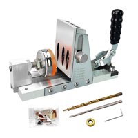 Magideal - De Herramientas De Plantilla De Agujero De Bolsillo Portátil, Taladro De Plantilla De Agujero De Madera Ajustable, Herramienta De Perforación De A