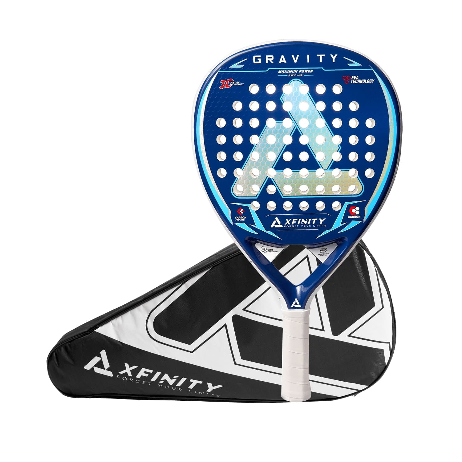 Xfinity - Pala Padel Gravity Carbono - (incluye Funda)