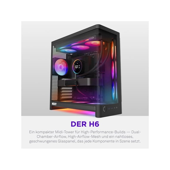 NZXT CC-H62FB-P1 Negro