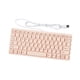 thumbnail image 5 of Teclado Con Cable USB, Escritura Pequeña Y Cómoda Para Computadora De Escritorio En Casa Y Oficina, Color Rosa, 5 of 5