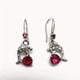 thumbnail image 1 of 925 Silver Plating Cute White Dolphin Drop Earrings For Women Animal Earrings Jewelry, 1 of 3