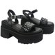thumbnail image 4 of Sandalia Chalada Mujer Wurt-5 Negro Casual, 4 of 4