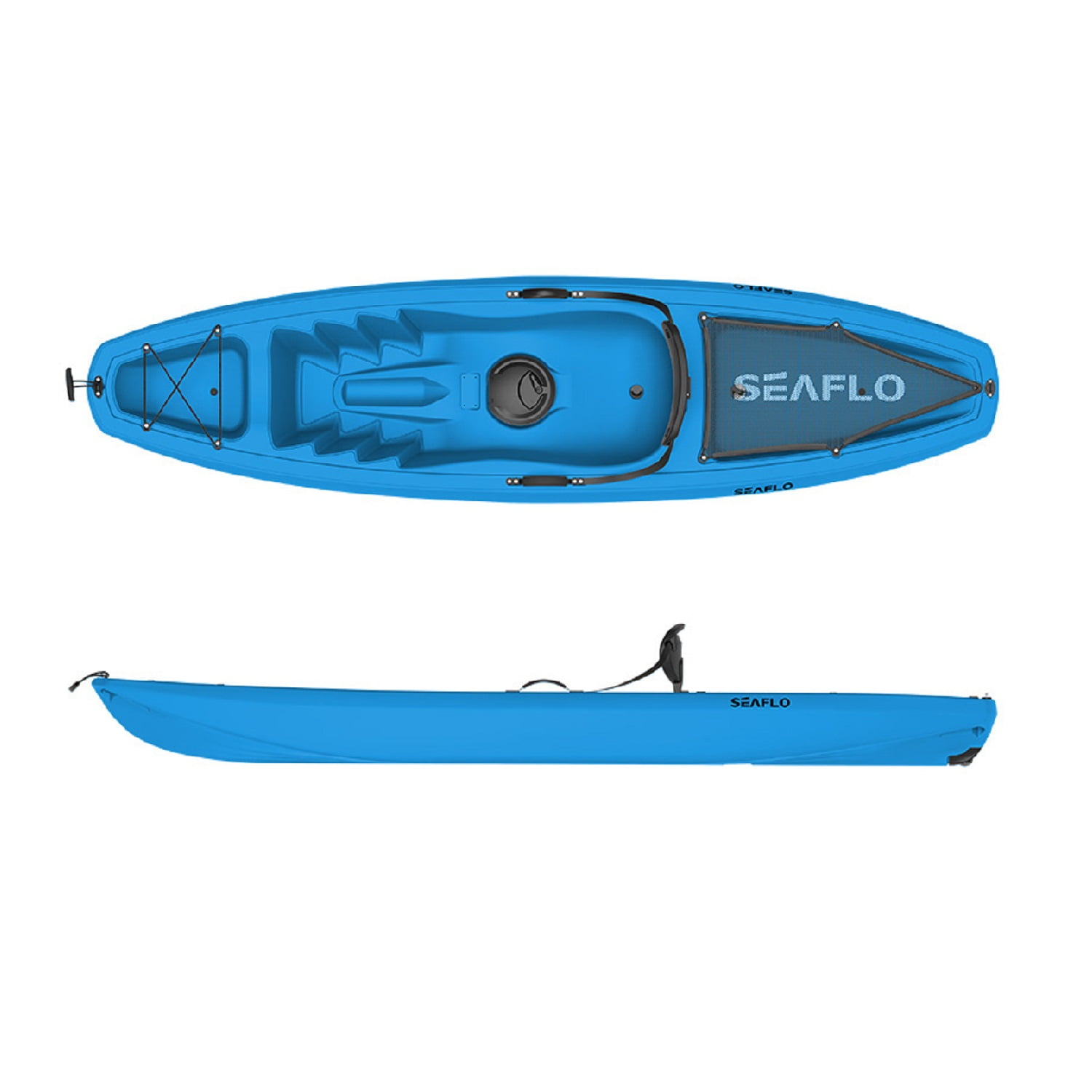 Seaflo - Kayak 1 Persona Sit On Azul