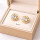 thumbnail image 2 of Aros Abridores Chatón Circón 6mm N3 Oro 14k Niña Mujer, 2 of 13