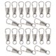 thumbnail image 3 of Tirador De Cremallera Desmontable De 20 Piezas Para Botas De Abrigo Clip De 4 Colores Plateado, 3 of 3
