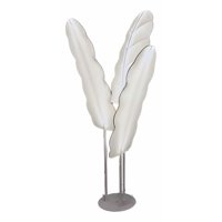 Genérico - Lámpara Pie Decorativa Forma Hojas Funcional Hogar Jhn