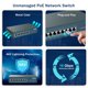 thumbnail image 5 of Conmutador PoE YuanLey de 8 puertos Gigabit 1000 Mbps 120 W 802.3af/at, 5 of 6
