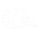thumbnail image 1 of Plantilla De Acolchado Transparente Reutilizable Para Cortar Patrones Herramienta De Costura De 10 Pulgadas, 1 of 5