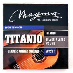 Set Cuerdas Guitarra Clásica Titanio Gc120T Magma