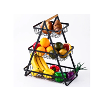 Genérico - Organizador Multifuncional De Frutas Y Verduras 3 Niveles