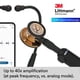 thumbnail image 3 of Estetoscopio 3M Littmann CORE Digital con amplificación 40x, 3 of 8