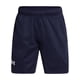 thumbnail image 1 of Pantalones cortos Under Armour Tech Mesh para niños, azul oscuro y blanco, 1 of 1