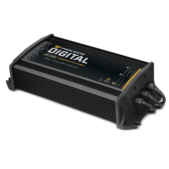 Cargador de batería marino Minn Kota MK 330D Digital 3 Bank 10A