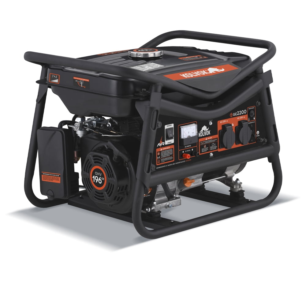 Kolvok - Generador Monofásico Ge2200v 2.2kva Gasolina
