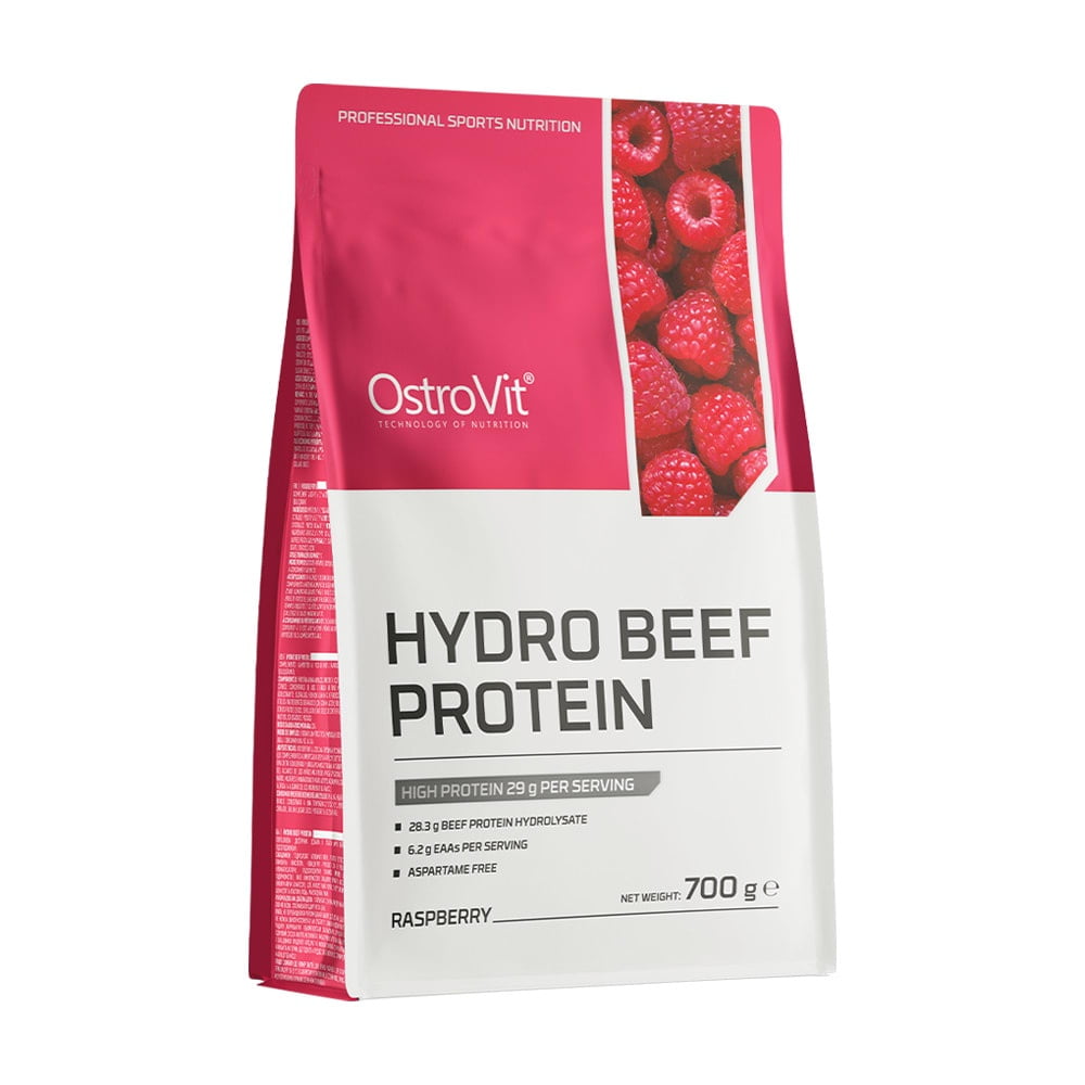 Ostrovit - Proteína Hydro Beef Protein (700 Gr) Raspberry