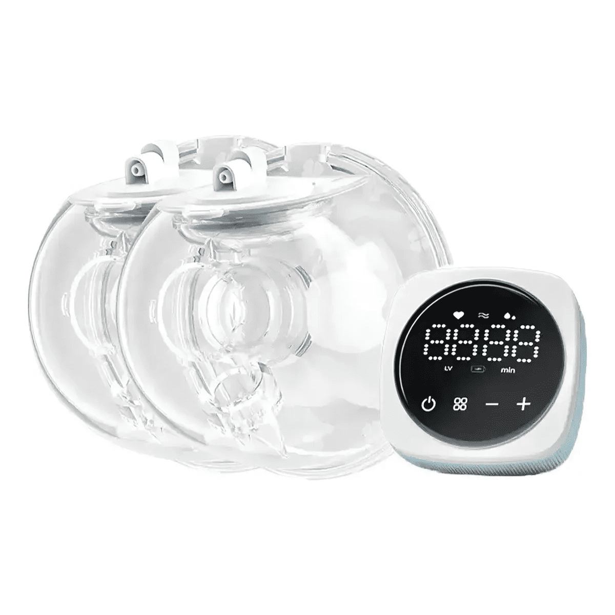 Genérica - Extractor Leche Materna Inalámbrico Digital Portátil 2 Copas