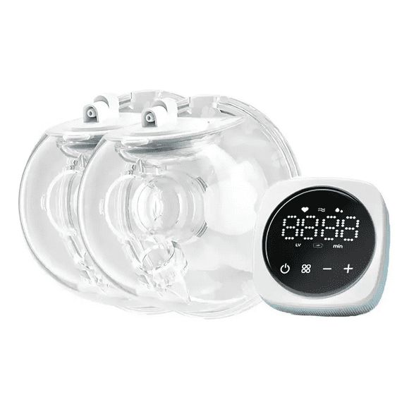 Extractor Leche Materna Inalámbrico Digital Portátil 2 Copas