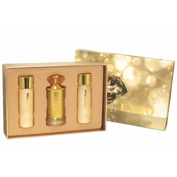 Set de Regalo de 3 Piezas Perfume Vetrarian Enzo Pour Elle para Mujer