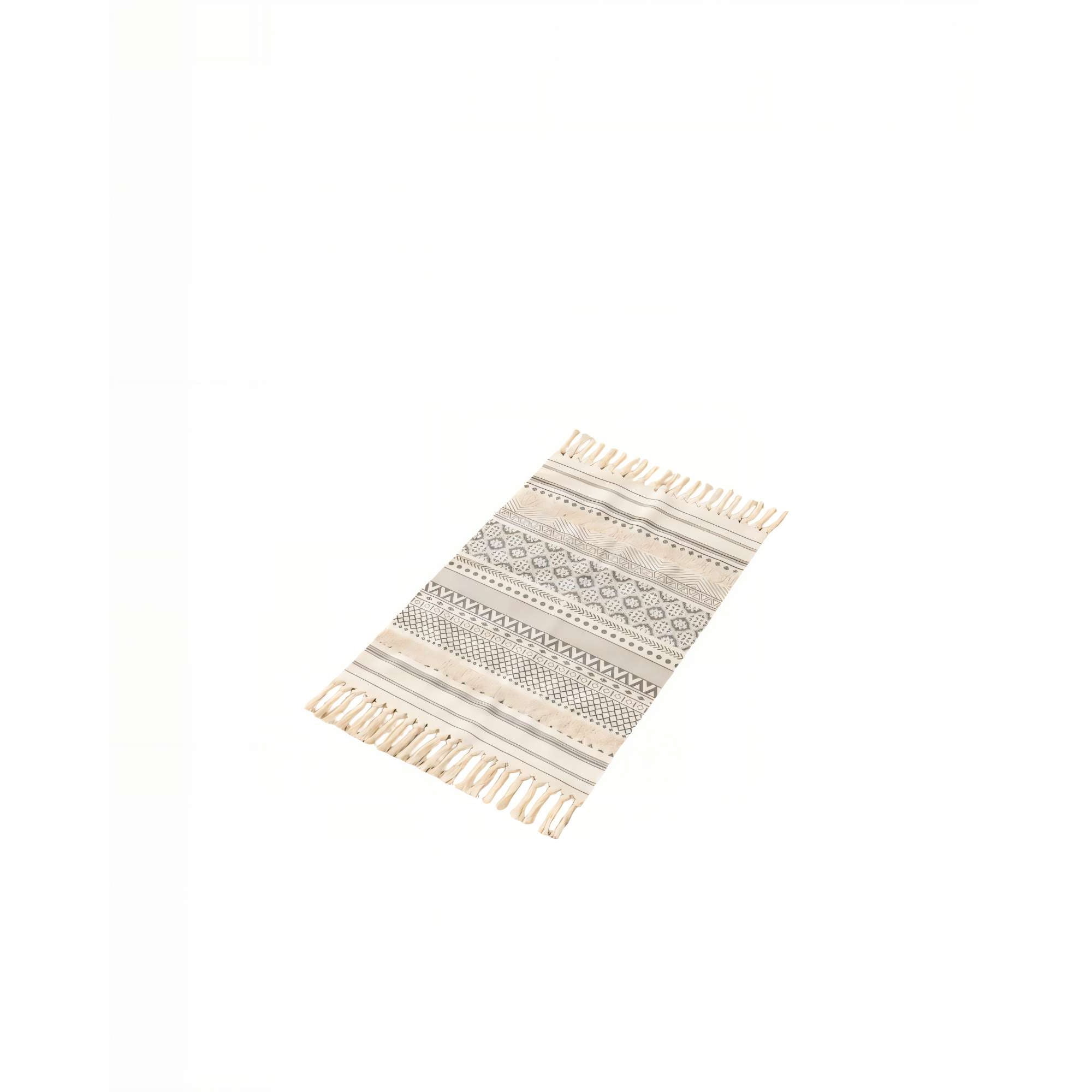 Genérico - Alfombra Bajadas De Cama Boho Decorativas 1