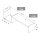 thumbnail image 3 of Repisa Flotante TabacoChic 15x70x17,5cm  RE6432, 3 of 3