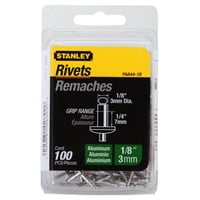 Dewalt - Rivets Stanley Paa44 1B Aluminio 3 2 Mm X 6 4 Mm Paquete De 100