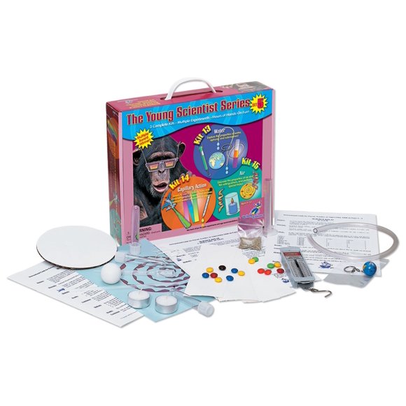 Kit de Ciencia The Young Scientists Club: Agua, Aire y Acción Capilar