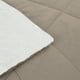 thumbnail image 3 of Plumon Chiporro Liso Taupe 2 Plaza, 3 of 3
