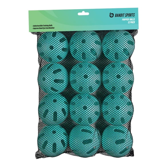 Pelotas de entrenamiento de béisbol Bandit Sports, pack de 12, duraderas