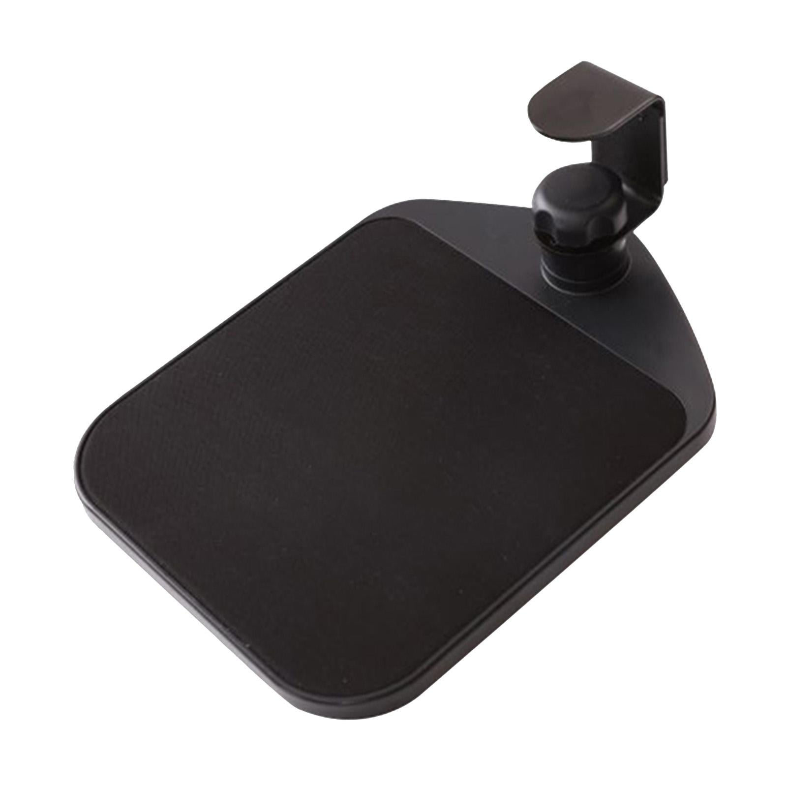 Bothyi - Clip De Alfombrilla De Ratón Ajustable En Soporte De Dispositivo De Escritorio Soporte De Mesa Para Trabajo Hogar Negro
