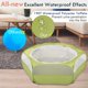 thumbnail image 4 of Carpa Playpen Pawaboo, impermeable, para animales pequeños, color verde, 4 of 8