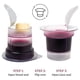thumbnail image 2 of Set de vasos y obleas de comunión TrueVine Top & Bottom (100), 2 of 9