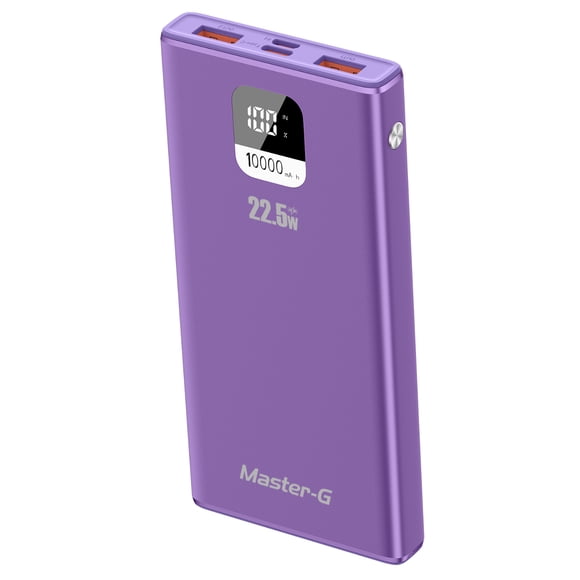 Batería Externa Power Bank 10000 Mah 22.5W UCP10MPD Morada