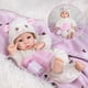 thumbnail image 3 of Muñeca Bebé Aori Realista 43 cm con Kit de Alimentación para Niños 3+, 3 of 7