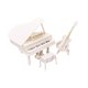 thumbnail image 3 of Piano Y Guitarra Para Casa De Mu?ecas A Escala 1/12 Con Taburete, Accesorio Para El Dormitorio De La Casa De Juegos, Color Blanco, 3 of 5