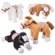 thumbnail image 4 of Set de 4 Caballos de Peluche PREXTEX de 25 cm, Juguetes Suaves y Acolchonados, 4 of 4