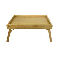 Oem - Mesa Desayuno Cama Mesa Laptop De Bamboo Madera 40Cm