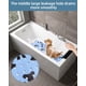 thumbnail image 3 of Alfombra de baño para perros LynxLink, antideslizante, para mascotas, azul, 3 of 7