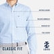 thumbnail image 5 of Camisa IZOD de Hombre con Rendimiento y Comodidad, Manga Larga a Cuadros, 5 of 6