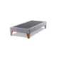 thumbnail image 1 of Base Cama Europea 1 Plaza 90x200 Cm Gris Claro Lino, 1 of 3